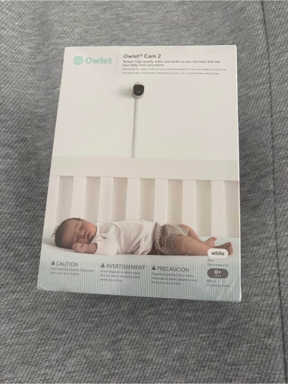 Owlet Cam 2 Baby Monitor Camera - White